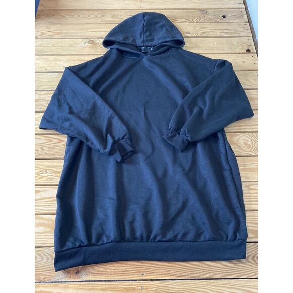 ASOS Tops - Asos Design Oversized Hoodie Sweatshirt Size 6 Women’s Black